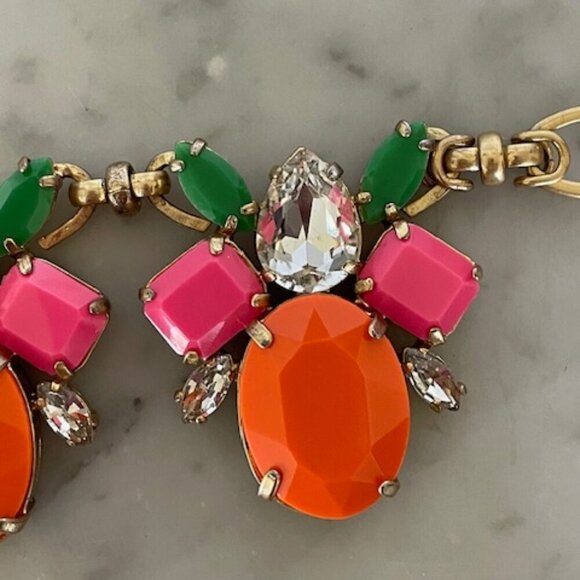 J. CREW Happy Bee Statement Vintage Necklace - Picture 9 of 15